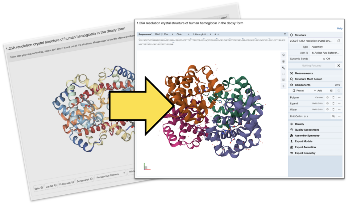 <I>Users are encouraged to switch from NGL to Mol* </I>